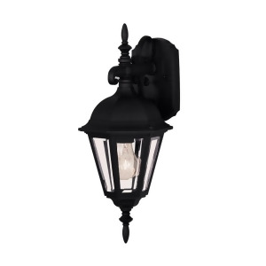 Savoy House Exterior Collections Wall Mount Lantern in Black 07075-Blk - All