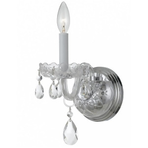 Crystorama Traditional Crystal Elements Crystal Wall Sconce 1031-Ch-cl-s - All