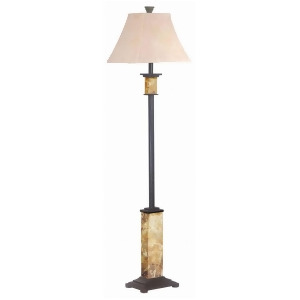 Kenroy Home Bennington Floor Lamp Natural Slate 31204 - All