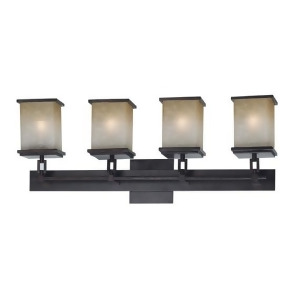 Kenroy Home Plateau 4 Light Vanity Oil Rubbed Bronze Finish 3375 - All