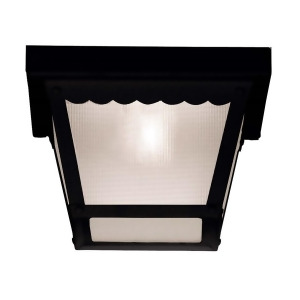 Savoy House Exterior Collections Flush Mount in Black 07044-Blk - All