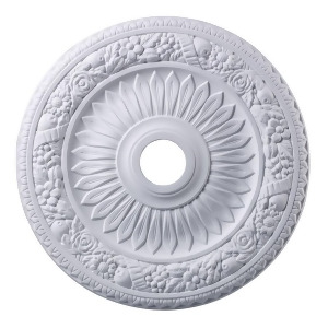 Elk Lighting Floral Wreath Medallion 24 Inch in White Finish M1006wh - All