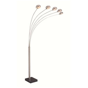 Lite Source Multi-Lite Arch Lamp Polished Steel Ls-9485m/ps - All