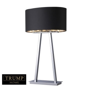 Dimond Trump Home Empire 2 Light Table Lamp in Chrome D1479 - All