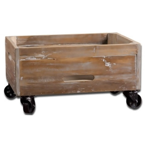 Uttermost Stratford Reclaimed Wood Rolling Box 24247 - All