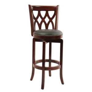 Boraam 29 Cathedral Swivel Stool in Light Cherry 40329 - All