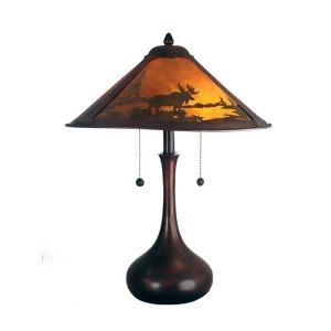 Dale Tiffany Wilderness Table Lamp Tt80484 - All