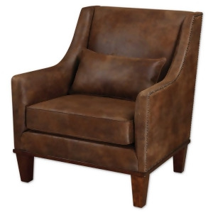 Uttermost Clay Leather Armchair 23030 - All
