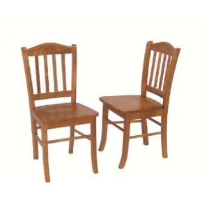 Boraam Shaker Chair Set of 2 in Oak 30136 - All
