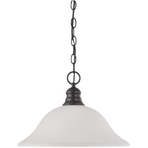 Nuvo Lighting 1 Light 16 Pendant w/ Frosted White Glass 60-3173 - All