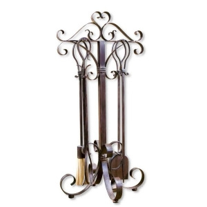 Uttermost Daymeion Metal Fireplace Tools Set/5 20338 - All