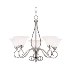 Savoy House Polar 5 Light Chandelier in Pewter Kp-ss-95-5-69 - All