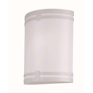 Lite Source Wall Sconce Polished Steel White Acrylic Shade Ls-16915 - All