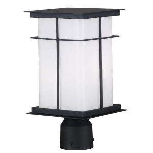 Kenroy Home Mesa 1 Light Medium Post Lantern Textured Black Finish 70003Tb - All
