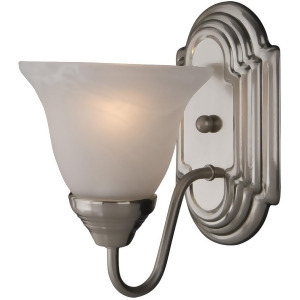 Maxim Lighting Essentials 1-Light Wall Sconce Satin Nickel 8011Mrsn - All