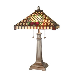 Dale Tiffany Mission Rose Table Lamp 8920-739 - All