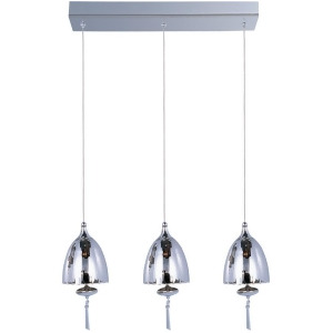 Et2 Lighting Chute 3-Light Pendant E24353-81pc - All