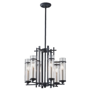 Feiss Ethan 6-Light Single Tier Chandelier F2631-6af-bs - All