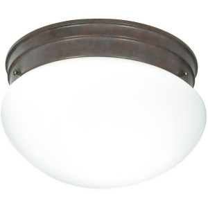 Nuvo Lighting 2 Light Cfl 10 Medium White Mushroom 60-407 - All
