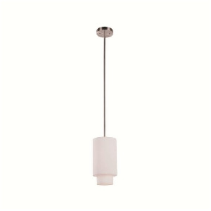 Trans Globe Tiered Shade 40' Long Mini Drop Pendant In Ivory Pnd-800 Iv - All
