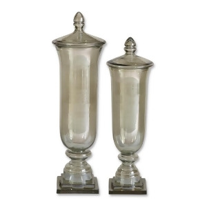 Uttermost Gilli Glass Decorative Containers Set/2 19148 - All