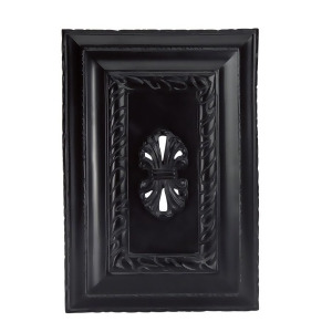 Craftmade Traditional 2-Note Chime Hand-Carved Black Gloss Ch1201-bk - All