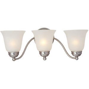 Maxim Lighting Basix 3-Light Bath Vanity Satin Nickel 2122Icsn - All