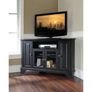Crosley Furniture Lafayette 48 Corner Tv Stand Black Kf10006bbk - All