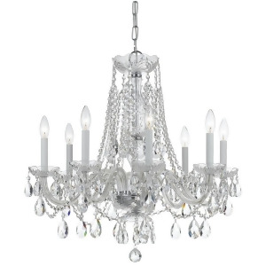 Crystorama Traditional Crystal Spectra Crystal Chandelier 1138-Ch-cl-saq - All