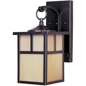 Maxim Coldwater 1-Light Outdoor Wall Lantern Burnished 4053Hobu - All