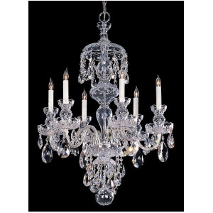 Crystorama Traditional Crystal Elements Crystal Chandelier 1146-Ch-cl-s - All