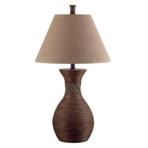 Kenroy Home Santiago Table Lamp Natural Reed Finish 20390Nr - All