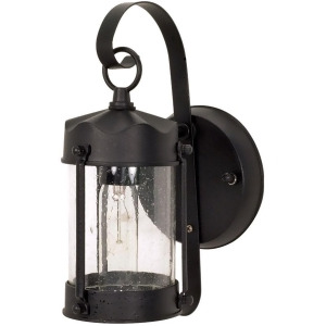 Nuvo 1 Light 11 Wall Lantern Piper Lantern w/ Clear Seed Glass 60-635 - All