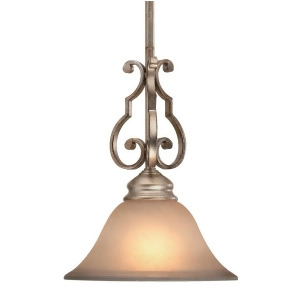 Crystorama Shelby 1 Light Distressed Twilight Pendant 7521-Dt - All