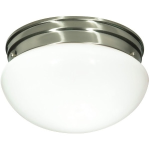 Nuvo Lighting 2 Light Cfl 10 Medium White Mushroom 60-405 - All