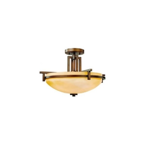 Dolan Designs Roxbury 3 Light Semi Flush Mount English Bronze 2815-133 - All