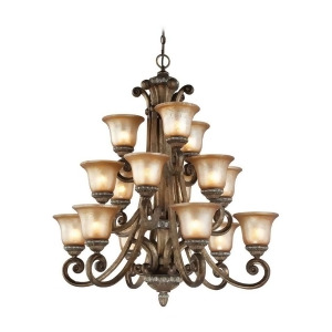 Dolan Designs Carlyle 3 Tier Chandelier Verona 2403-162 - All