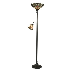 Dale Tiffany Tompkins Tiffany Reading Light Torchiere Tr10022 - All