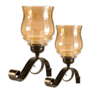 Uttermost Joselyn Bronze Candleholders Set/2 19310 - All