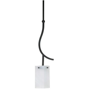 Nuvo Cubica 1 Light 7 Mini Pendant w/ Hang-Straight Canopy 60-003 - All