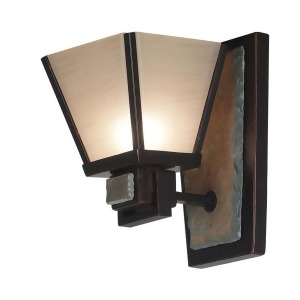 Kenroy Home Clean Slate 1 Light Sconce Oil Rubbed Bronze Finish 91601Orb - All