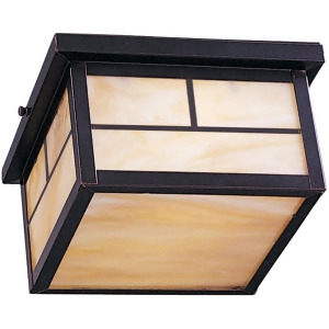 Maxim Coldwater 2-Light Outdoor Ceiling Mount Burnished 4059Hobu - All