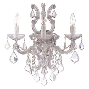 Crystorama Maria Theresa Wall Sconce Clear Crystal Crystal 4433-Ch-cl-s - All
