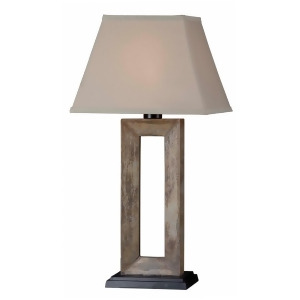Kenroy Home Egress Outdoor Table Lamp Natural Slate Finish 30515Sl - All