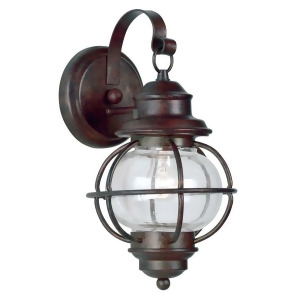 Kenroy Home Hatteras Small Wall Lantern Gilded Copper Finish 90961Gc - All