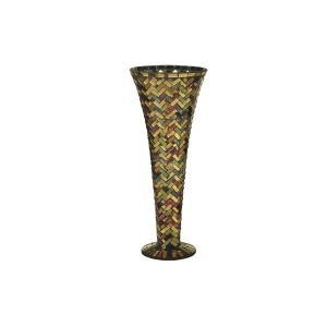 Dale Tiffany Herringbone Vase Pg10259 - All
