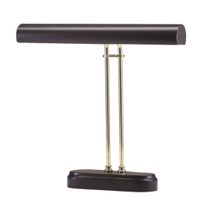 House of Troy Polished Brass and Black Digital Piano Lamp P16-d02-617 - All
