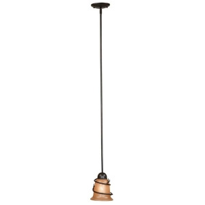 Kenroy Home Twigs 1 Light Mini Pendant Bronze Finish 90908Brz - All