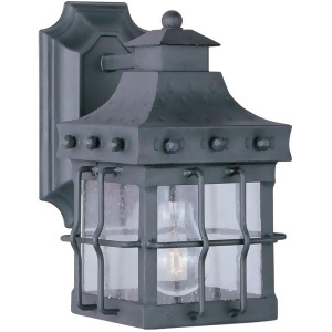 Maxim Nantucket 1-Light Outdoor Wall Lantern Country Forge 30081Cdcf - All