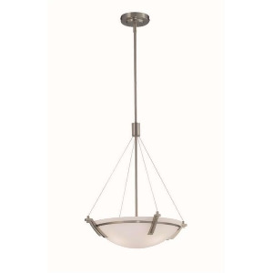 Lite Source 16 Ceiling Lamp Polished Steel Frost Glass Ls-19031ps - All